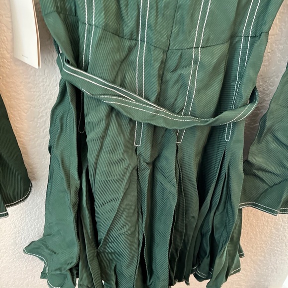 Tularosa NICOLE LONG SLEEVE MINI DRESS sycamore green - Picture 12 of 12